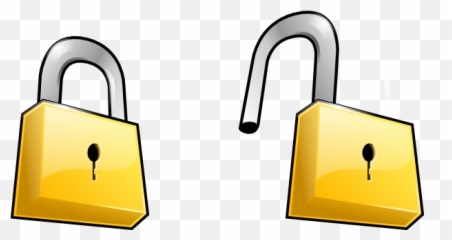 Clip Art Locked Unlocked Clipart - Clipart Suggest Cadenas Clipart Png,Unlocked Padlock Icon