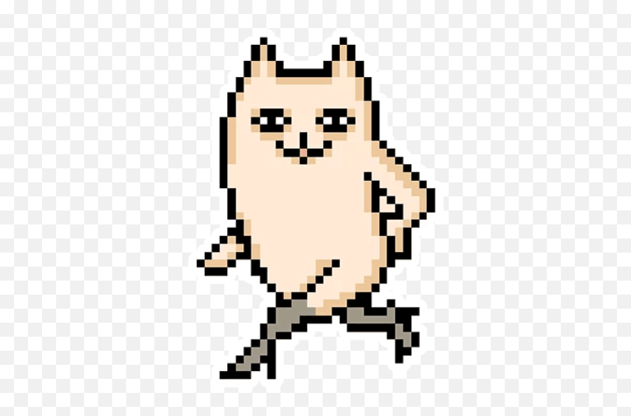 Sticker Maker - Pixel Cat Pixel Cat Sticker Png,Pixel Cat Icon
