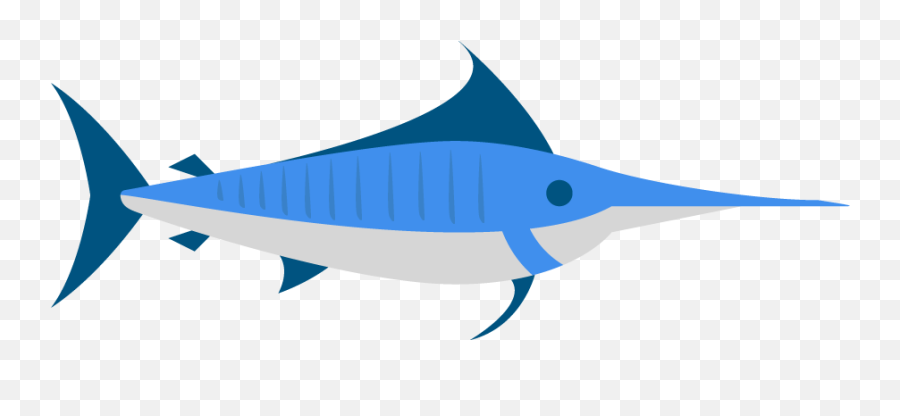 Atlantic Blue Marlin Png Image - Swordfish,Marlin Png