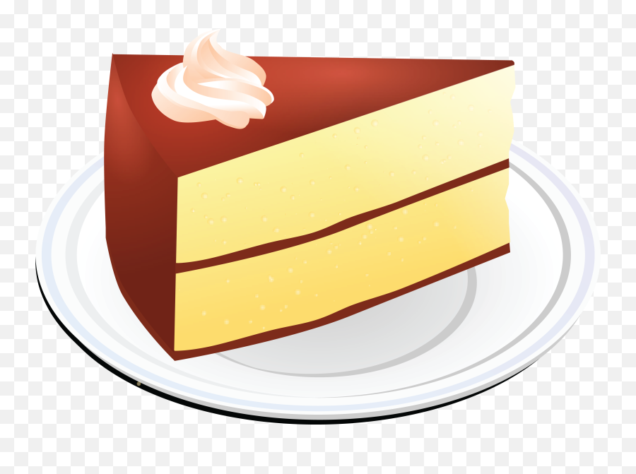 Free Clipart Of A Layered Vanilla Cake - Vanilla Cake Clipart Png,Cake Clipart Png