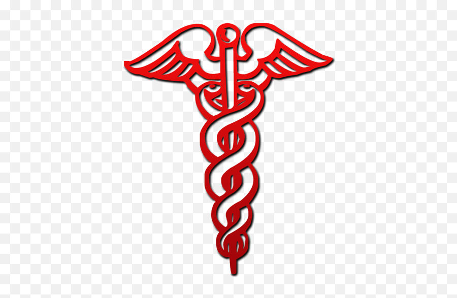 Medical Symbol Transparent Background - Medical Symbol Red Png,Caduceus Transparent Background