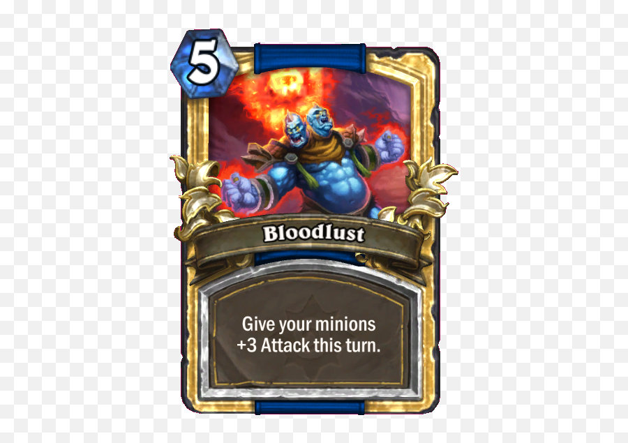 Bloodlust - Hearthstone Wiki Hearthstone Bloodlust Png,Wow Bloodlust Icon