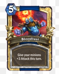 Bloodlust - Hearthstone Wiki png