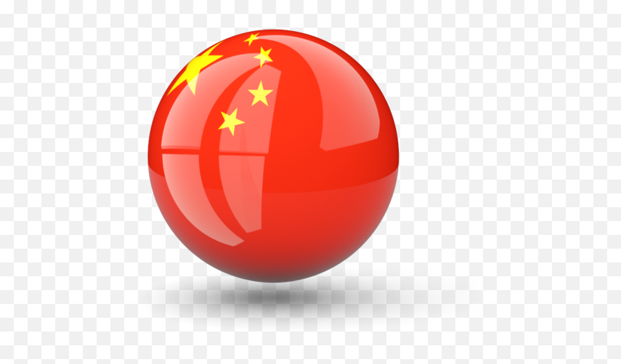 Sphere Icon Illustration Of Flag China - Icon Png China Flag,Png Icon Indir