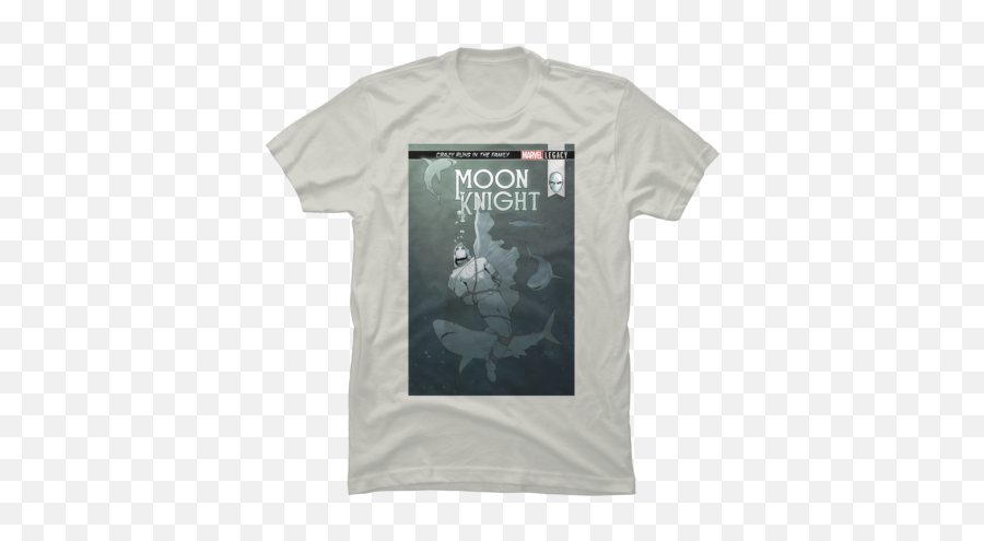 Shop Marvelu0027s Design By Humans Collective Store - Mandalorian Diy T Shirt Png,Moon Knight Icon