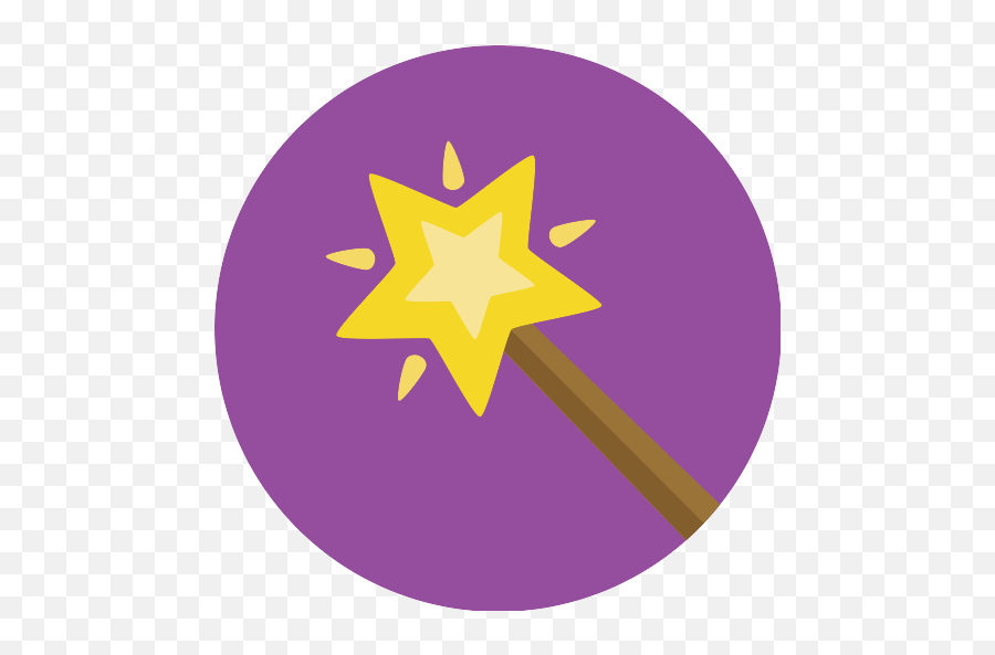 Magic Wand Png Icon - Magic Wizard Icon,Wand Png