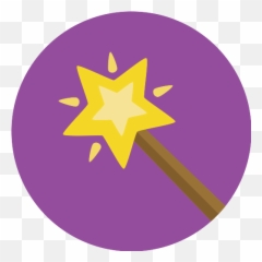 Magic Wand Png Icon - Wizard