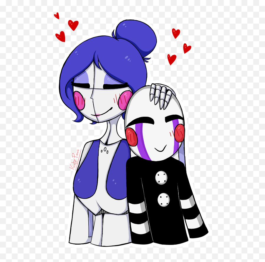 Download Clip Art Royalty Free Library Uwu X By Kate - Cute Fnaf Puppet X Ballora Png,Uwu Png