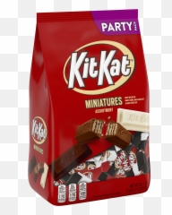 Kit Kat Miniatures Assortment Candy Party Bag 321 Oz - png