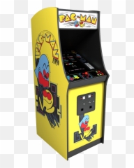 Arcade Machine Png 7 Image - Pac Man Arcade Cabinet Transparent,Arcade Cabinet Png