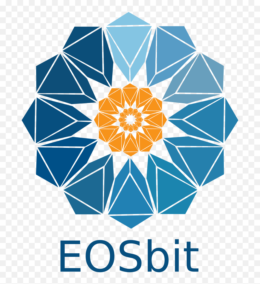 My Entry For The Eosbit Logo Challenge U2014 Steemit - Graphic Design Png,Geometric Logos