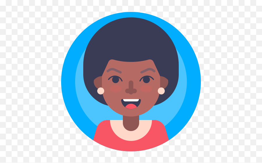 Afro Female Person Woman Free Icon Of Xmas Giveaway - Clip Art Png,Afro Png