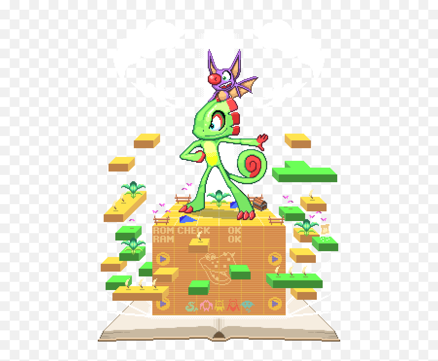 07 Yooka Laylee By Scepterdpinoy - Cartoon Png,Yooka Laylee Logo