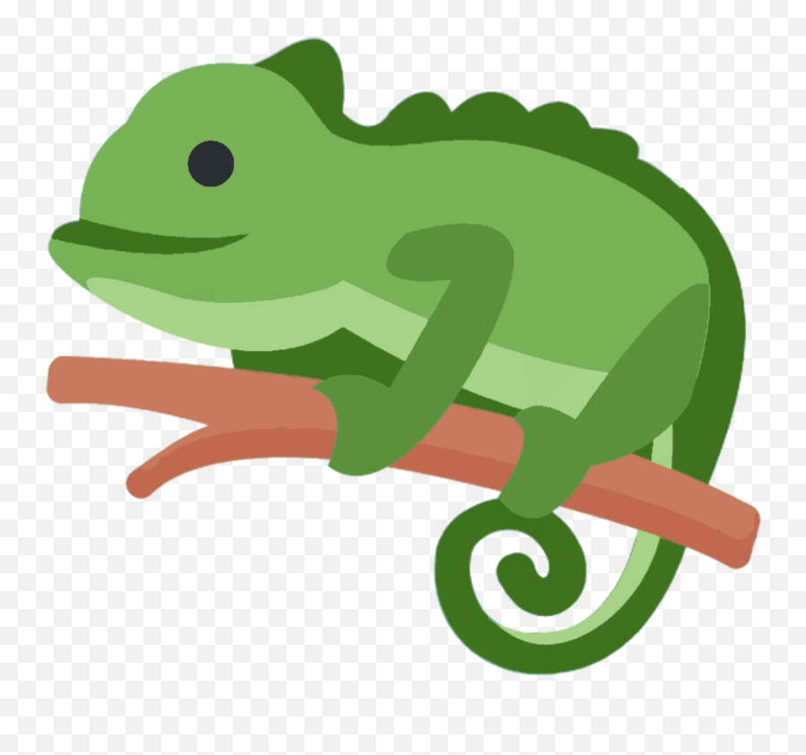 Chameleon - Chameleon Emoji Png,Chameleon Png