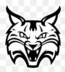Quinnipiac Bobcats Logo Black And White - Quinnipiac Bobcats Logo Png,Bobcat Png