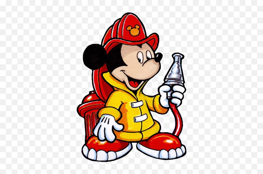 Firefighter Fire Fighter Clip Art Image 5 - Clipartix Mickey Mouse Fight Fire Png,Firefighter Png