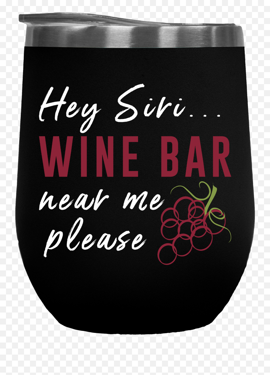 Hey Siriwine Bar Please - Outdoor Wine Tumblers Tinto De Verano Png,Siri Png