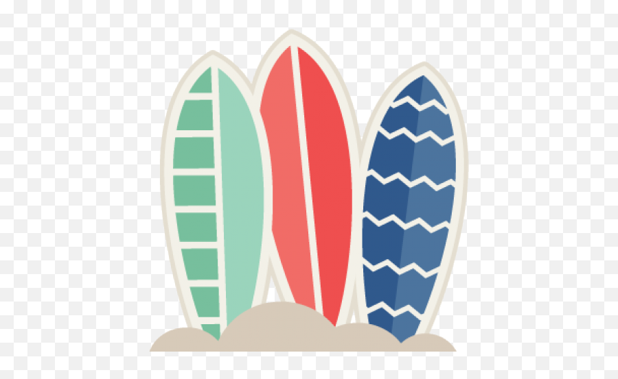 Download Hd Banner Free Library Cool Clipart Surfboard - Surf Board Drawing 2 Png,Banner Clipart Transparent Background