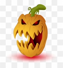 Download Pumpkin Png Halloween - Clip Art Scary