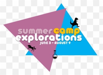 Summer Camp Logo 2019 Explorations V Childrenu0027s Museum - Graphic Design Png,Camp Logo