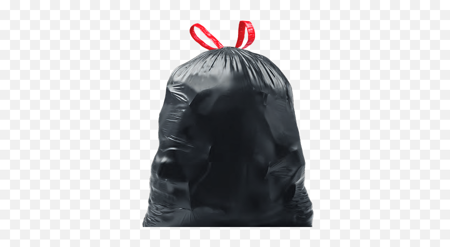 Black Bags Drawstring - Glad Black Garbage Bags Png,Trash Bag Png