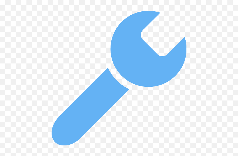 Tropical Blue Wrench Icon - Blue Wrench Icon Png,Wrench Logo