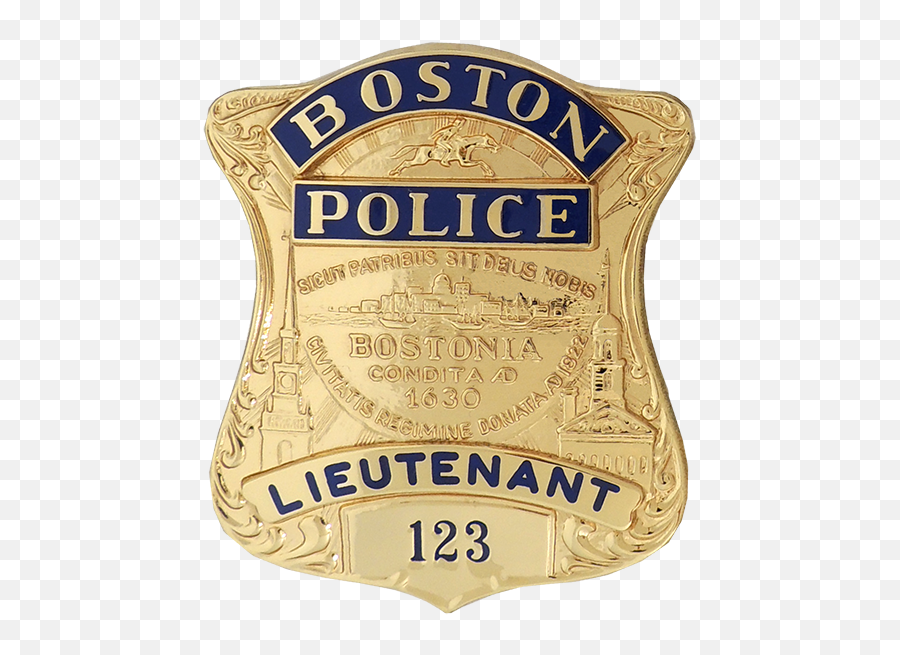 Boston Police Badge - Badge Png,Police Badge Transparent