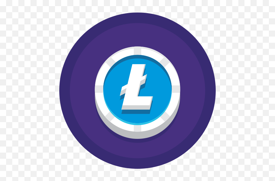 Litecoin - Free Shapes And Symbols Icons Circle Png,Litecoin Logo Png