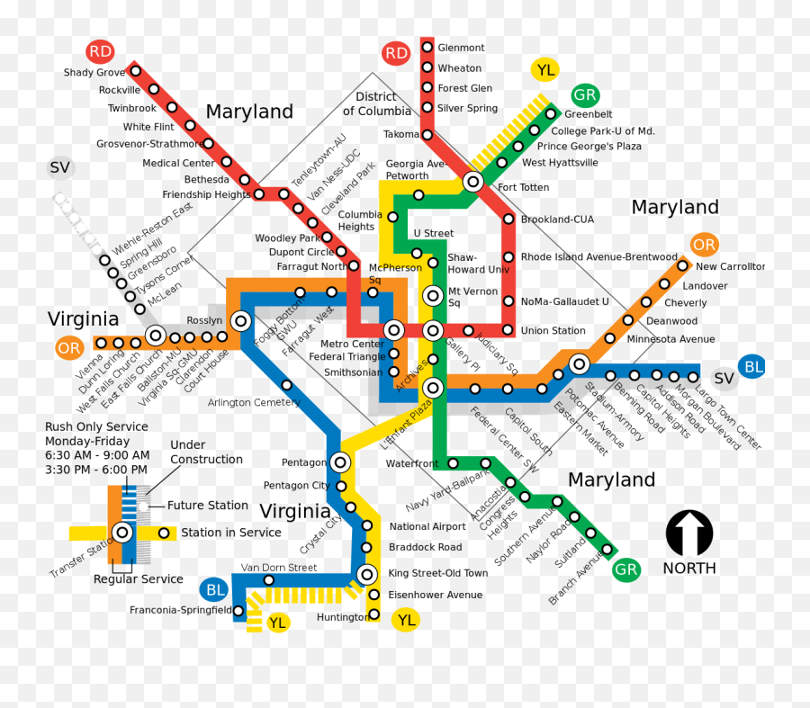 Filewmata System Mapsvg - Wikimedia Commons Dc Metro Map Png,Orange Line Png