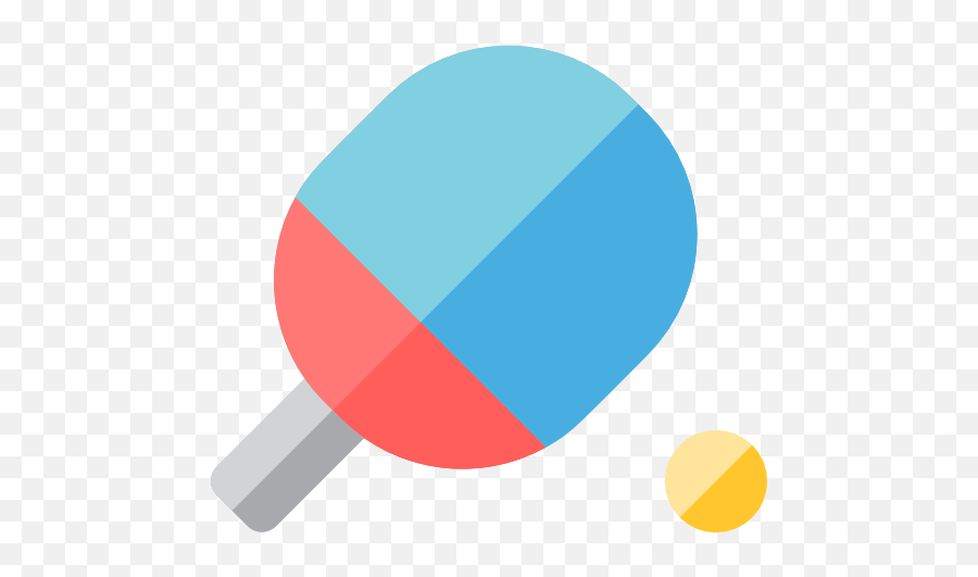 Ball Paddle Ping Pong Racket Table Tennis Icon 39419 - Blue Ping Pong Racket Png,Ping Pong Png