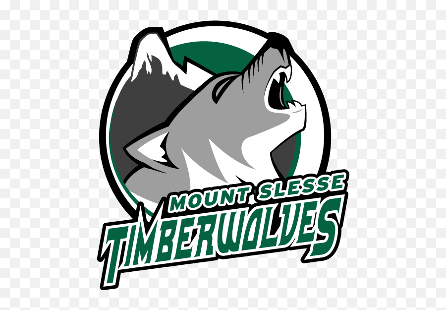 Go Timberwolves Howling Timberwolf Logo - Logo Full Size Clip Art Png,Timberwolves Logo Png