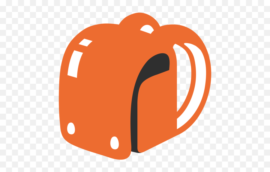 Backpack Emoji - Transparent Backpack Emoji Png,School Emoji Png