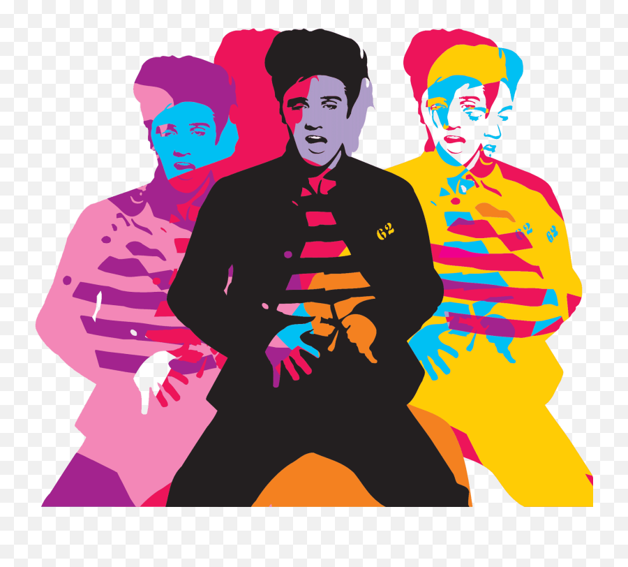 Elvis Clipart Pop Art - Pop Art Elvis Png,Pop Art Png