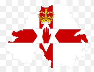 Png Northern Ireland Map Flag