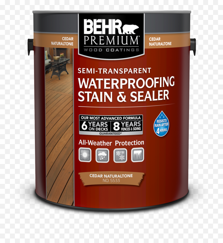 Semi - Behr Stain And Sealer Png,Fence Transparent