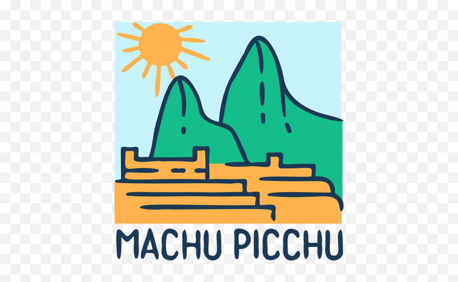 Machu Pichu Landscape Design - Horizontal Png,Pichu Png