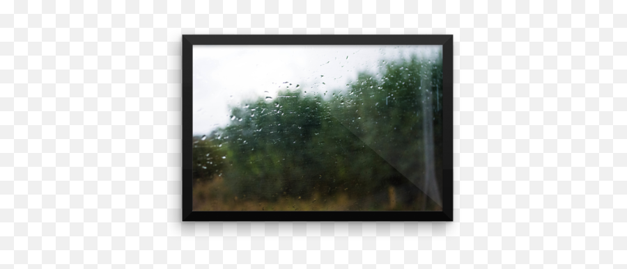 Rain - Painting Png,Rain On Window Png