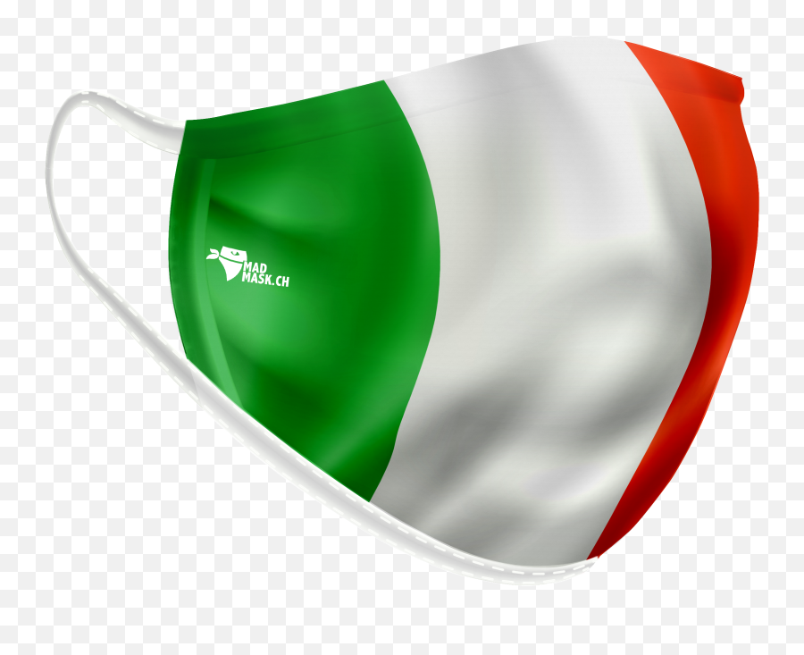 Italian Flag Mask - Vertical Png,Italy Flag Png