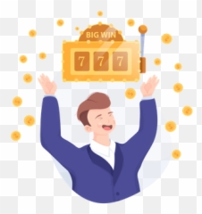 Premium Money Rain Falling Down From Slot Machine Illustration Download Png U0026 Vector Format - Happy