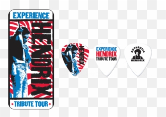 Jimi Hendrix Jh - Mediator Tribute Tour png