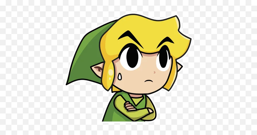 Toon Link Whatsapp Stickers - Fictional Character Png,Toon Link Transparent