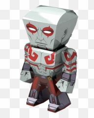 Metal Earth Legends - Drax The Destroyer Png,Drax Png