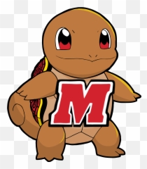 Umd Testudo And Squirtle - png