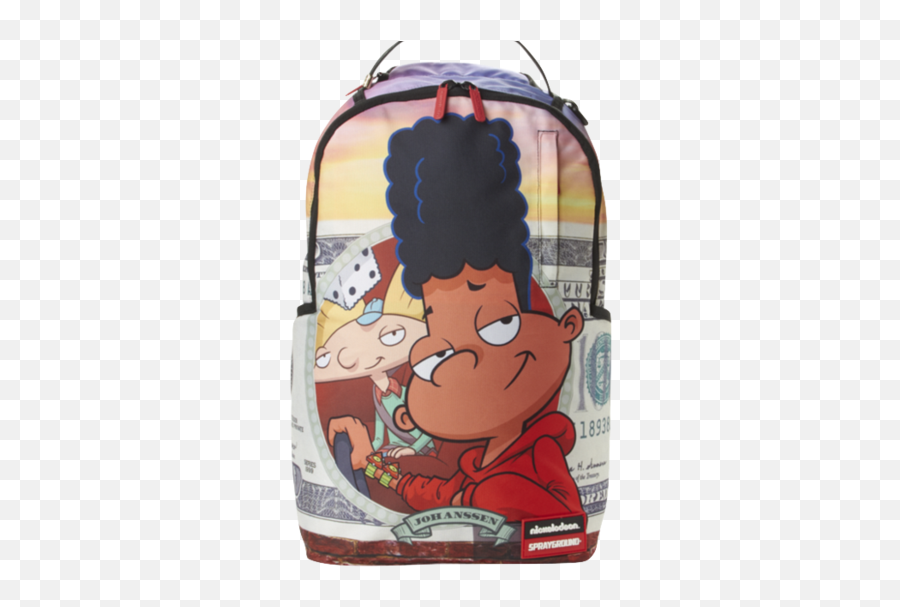 Sprayground - Hey Arnold Cruisinu0027 Backpack U2013 The Silver Room Hey Arnold Sprayground Backpack Png,Hey Arnold Transparent