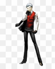 My Friend Said Akihiko Looked Like Anime Colonel Sanders - Akihiko Sanada Png,Colonel Sanders Png