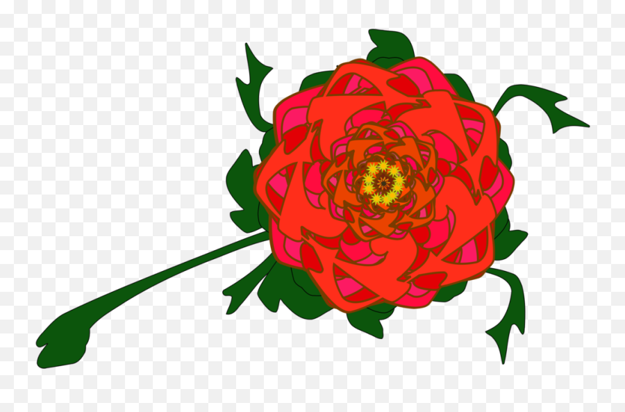 Plantflorarose Png Clipart - Royalty Free Svg Png Flower,Rose Vector Png