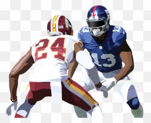 Illustration Of Nfl Players Odell - Josh Norman Png,Odell Beckham Jr Png