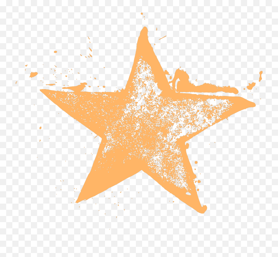 Download Ftestickers Star Grunge Paint Drops Splash Stamp - Star Grunge Png,Star Transparent Background