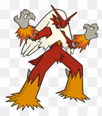 Pokemon 2257 Shiny Blaziken Pokedex - Blaziken Hd Png,Blaziken Png