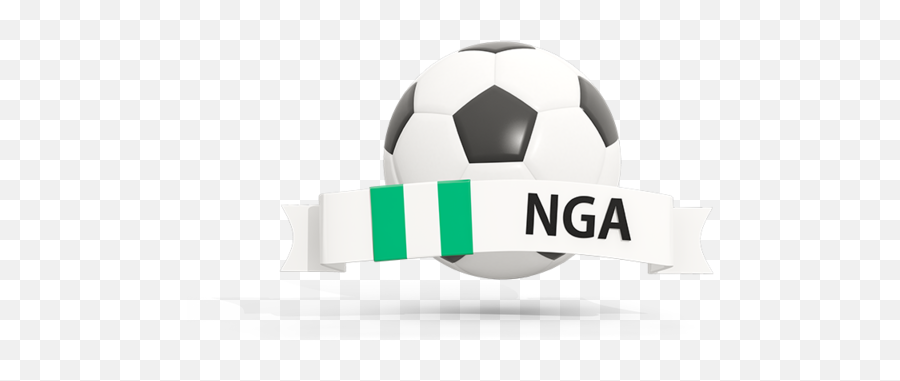 Football With Banner - For Soccer Png,Travel Icon Nigeria